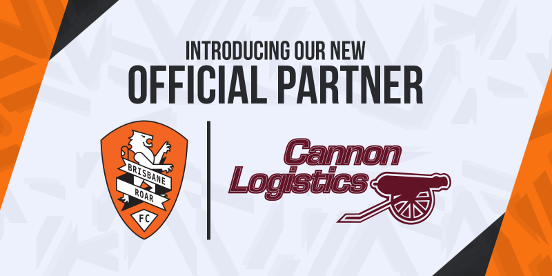 cannon logistics brisbane roar partner