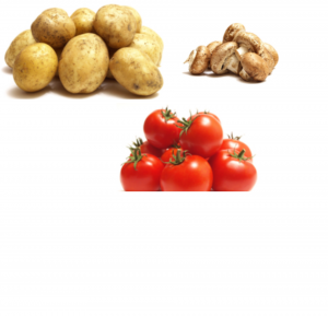 Potatoes Mushrooms Mushrooms