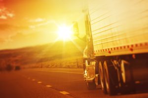 Refrigerated transport in summer Australia